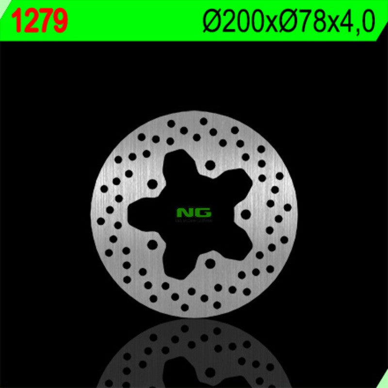 Disque de frein NG BRAKES rond fixe - ref 1279