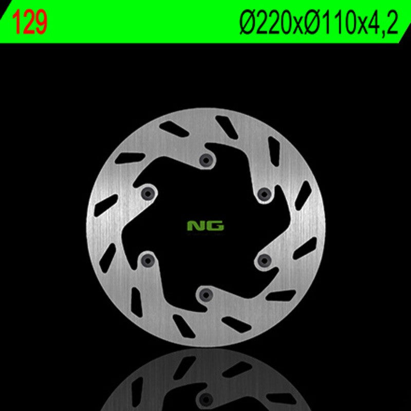 Disque de frein NG BRAKES rond fixe - ref 129