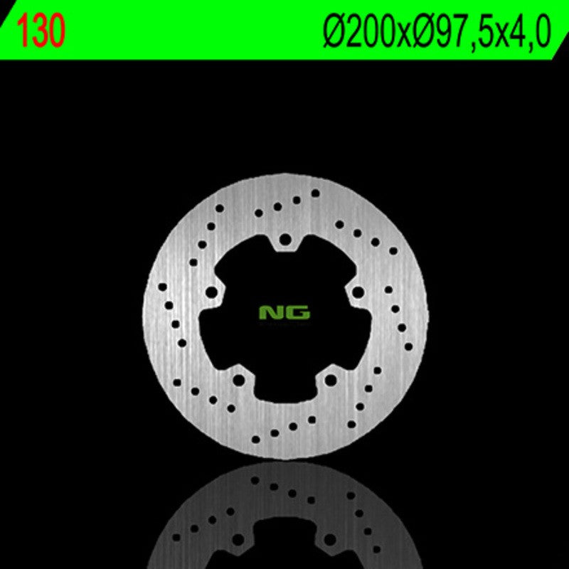 Disque de frein NG BRAKES rond fixe - ref 130