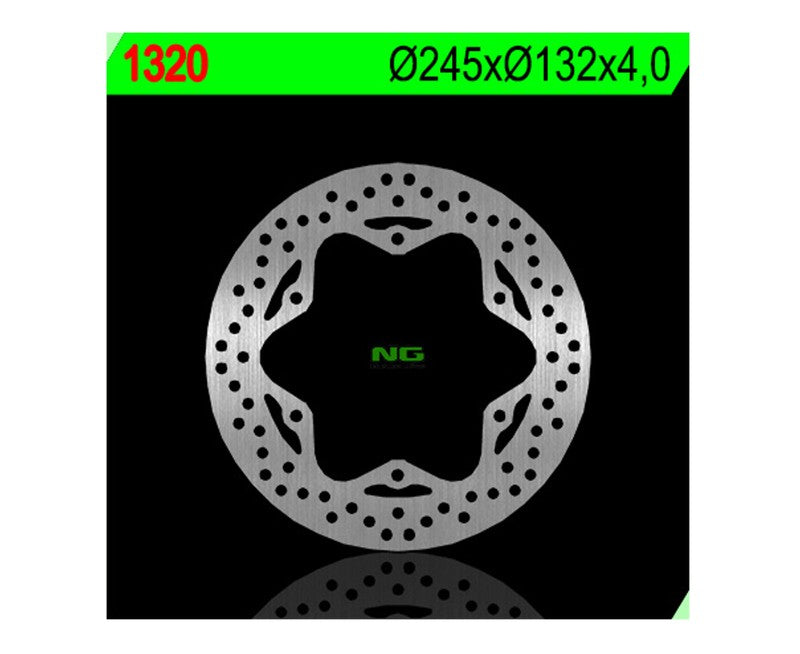 Disque de frein NG BRAKES rond fixe - ref 1320