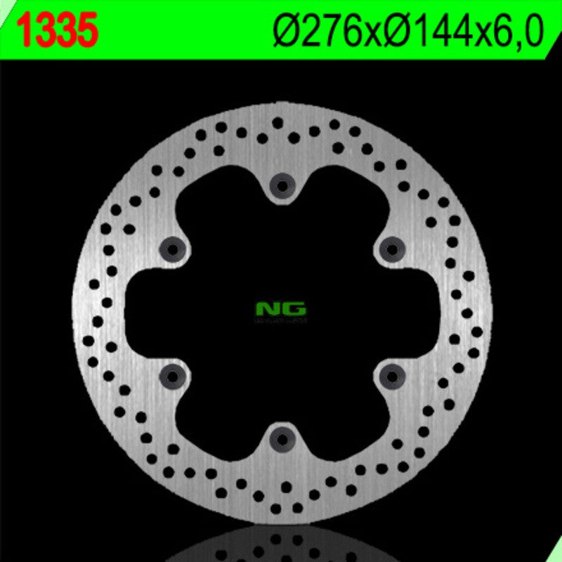 Disque de frein NG BRAKES rond fixe - ref 1335