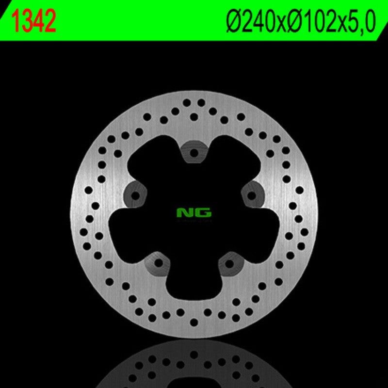 Disque de frein NG BRAKES rond fixe - ref 1342