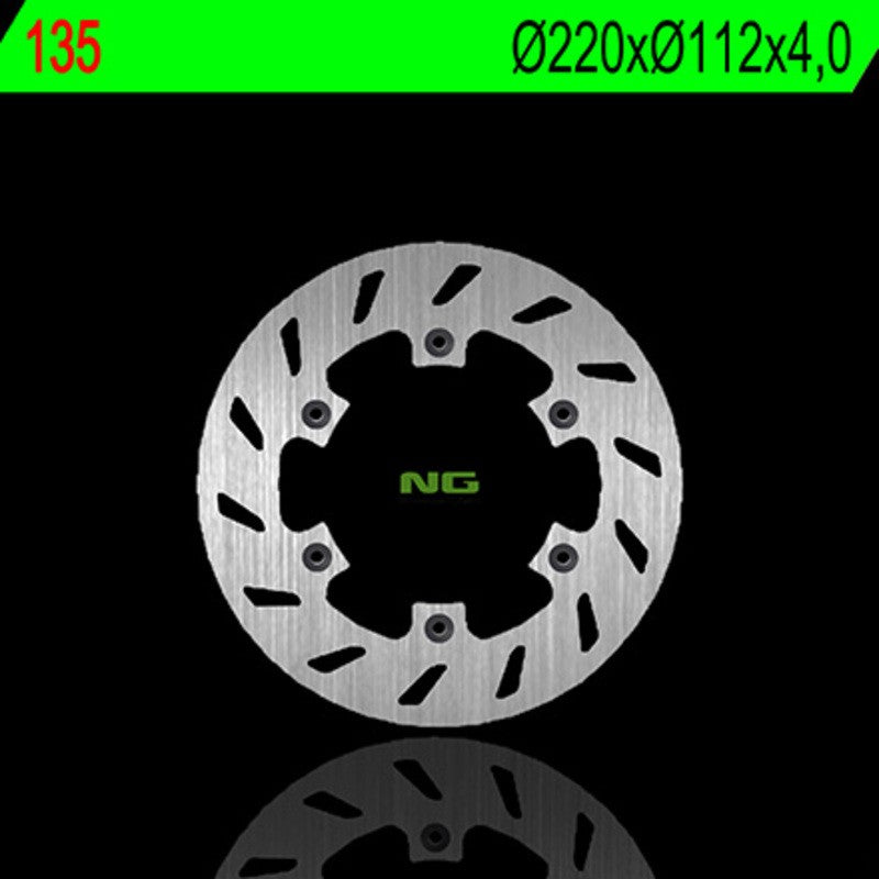 Disque de frein NG BRAKES rond fixe - ref 135