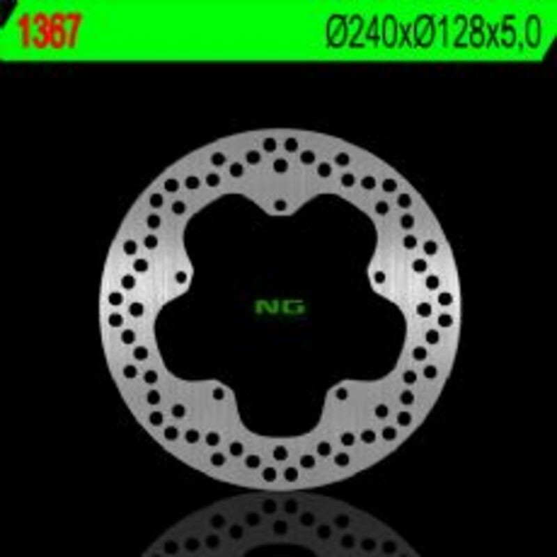 Disque de frein NG BRAKES rond fixe - ref 1367