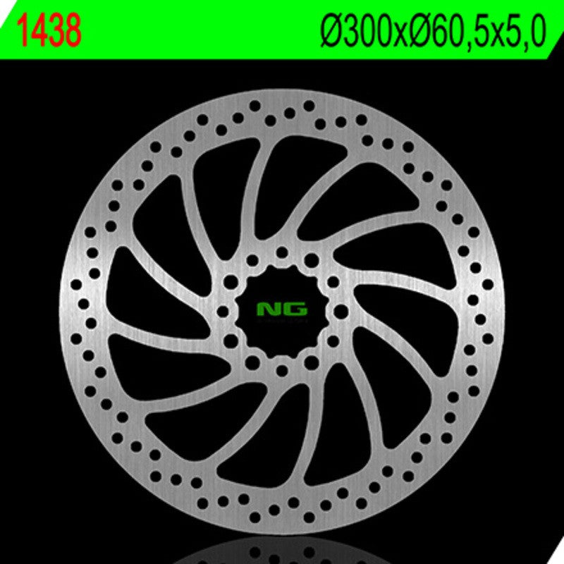 Disque de frein NG BRAKES rond fixe - ref 1438
