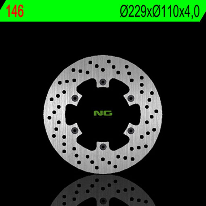 Disque de frein NG BRAKES rond fixe - ref 146