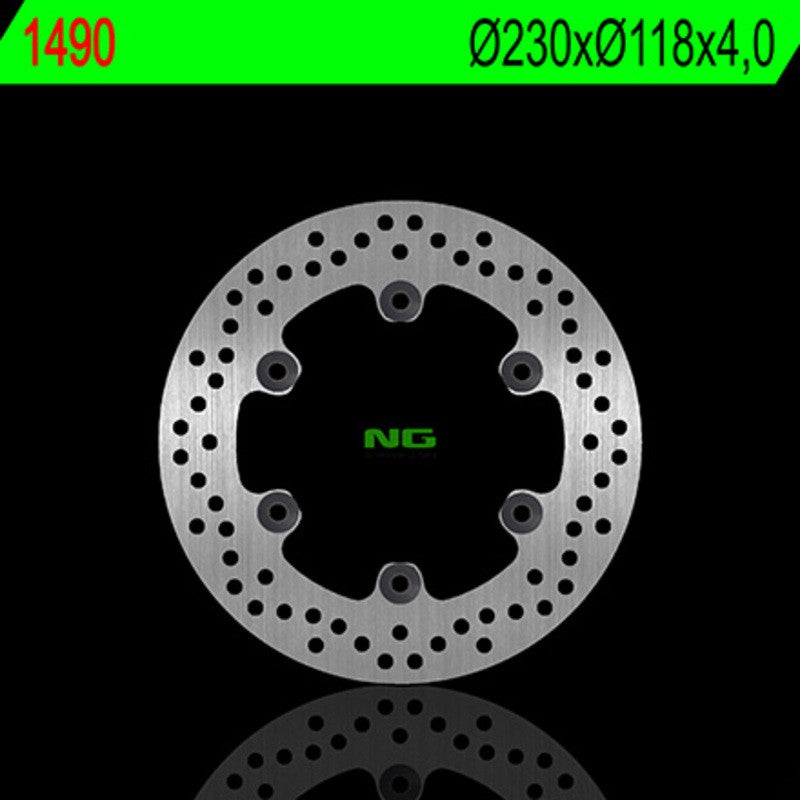 Disque de frein NG BRAKES rond fixe - ref 1490