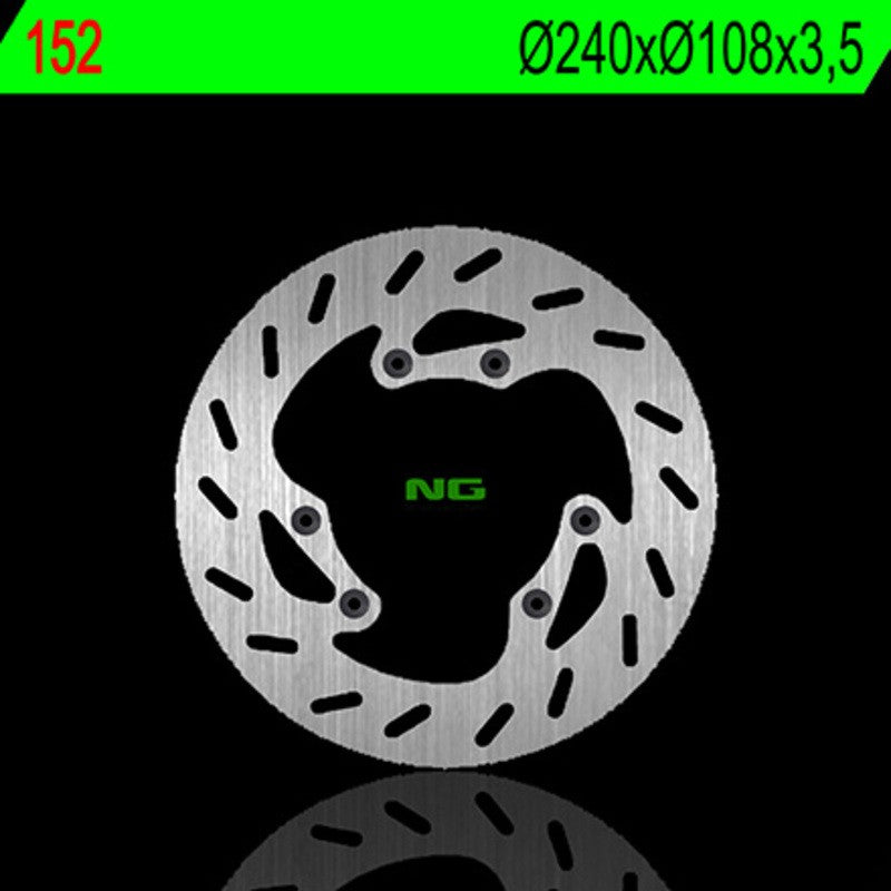 Disque de frein NG BRAKES rond fixe - ref 152