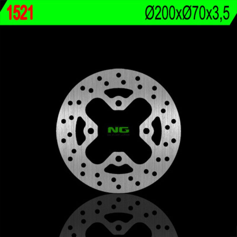 Disque de frein NG BRAKES rond fixe - ref 1521