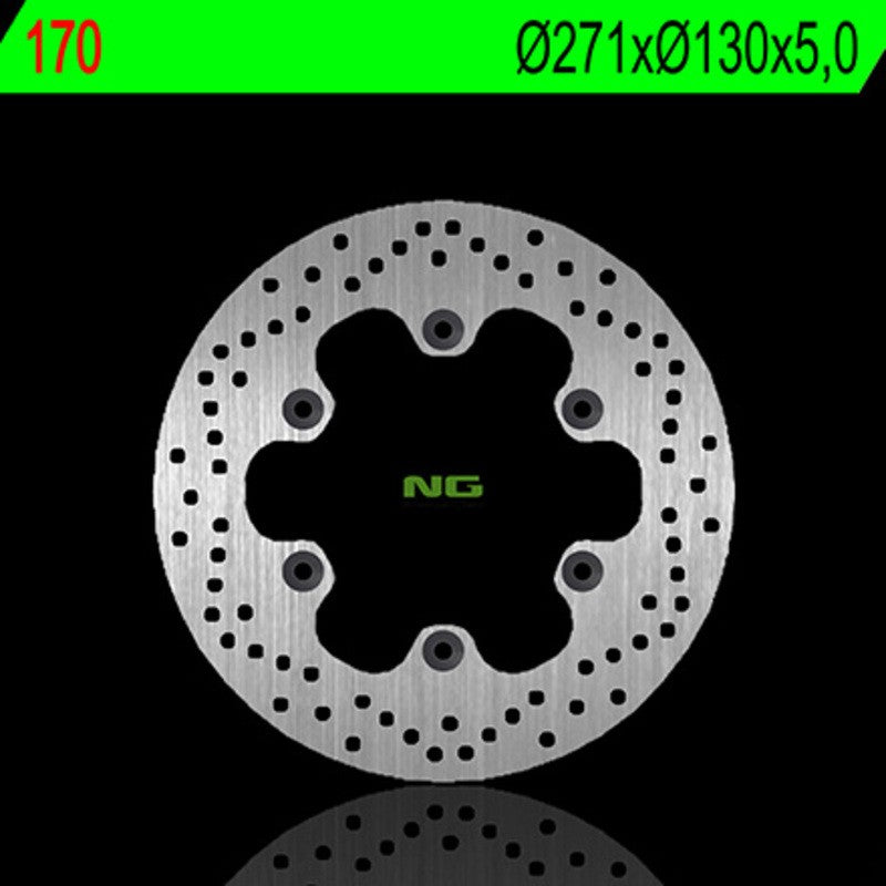 Disque de frein NG BRAKES rond fixe - ref 170