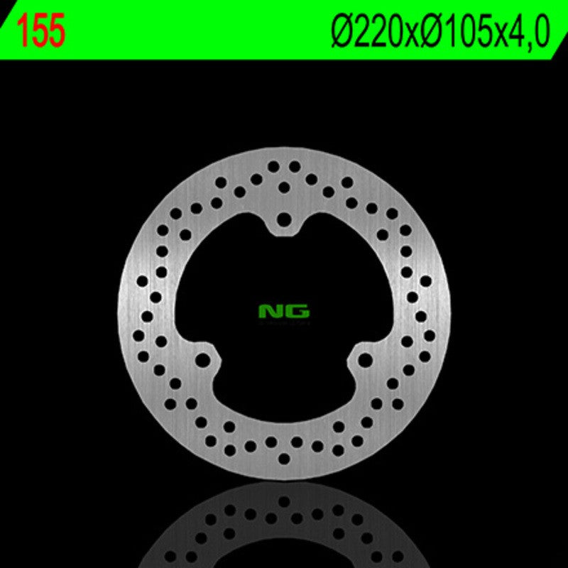 Disque de frein NG BRAKES rond fixe - ref 155