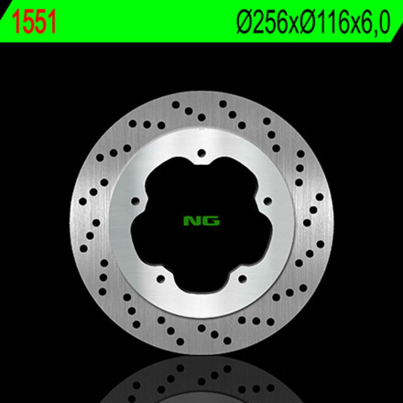 Disque de frein NG BRAKES rond fixe - ref 1551
