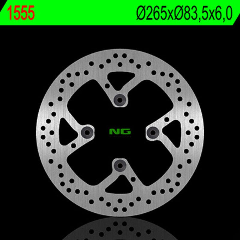 Disque de frein NG BRAKES rond fixe - ref 1555