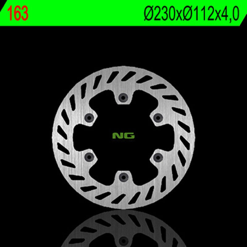 Disque de frein NG BRAKES rond fixe - ref 163