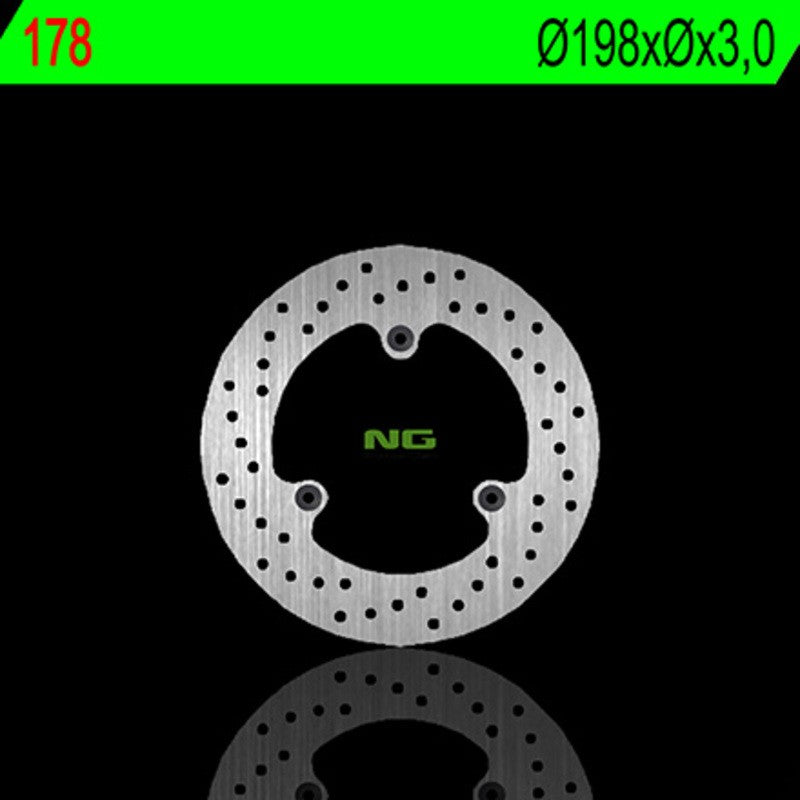 Disque de frein NG BRAKES rond fixe - ref 178