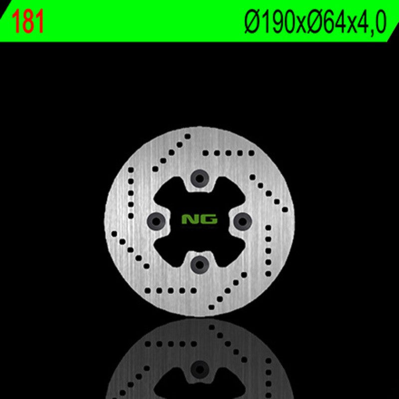 Disque de frein NG BRAKES rond fixe - ref 181