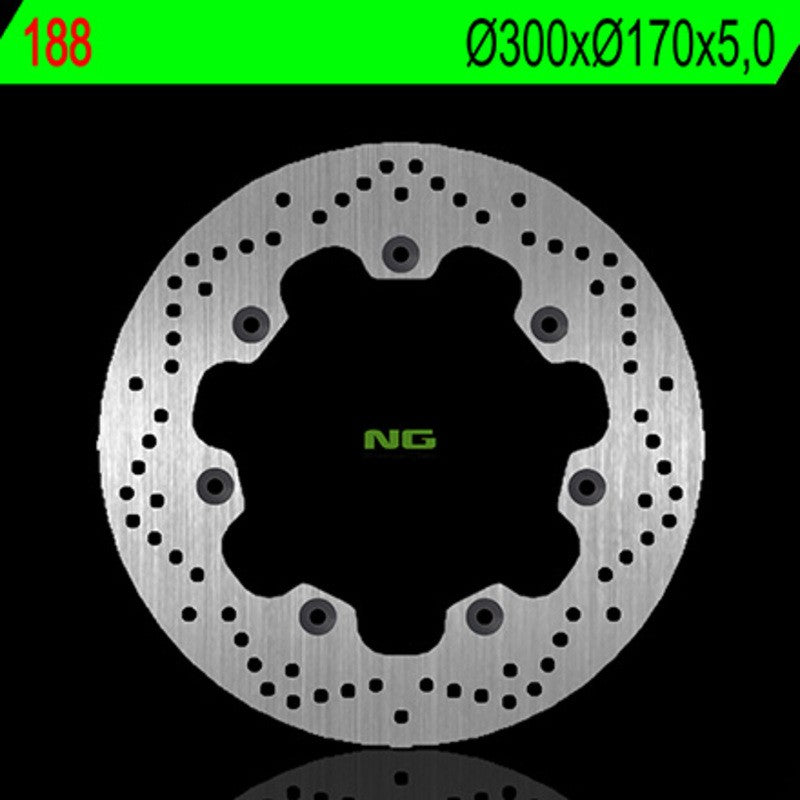Disque de frein NG BRAKES rond fixe - ref 188