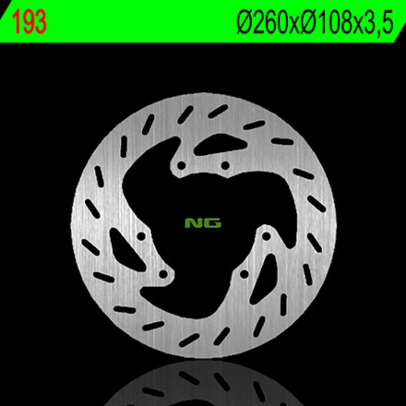 Disque de frein NG BRAKES rond fixe - ref 193