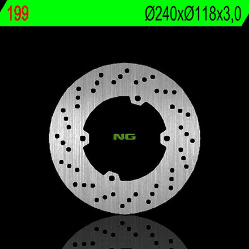 Disque de frein NG BRAKES rond fixe - ref 199