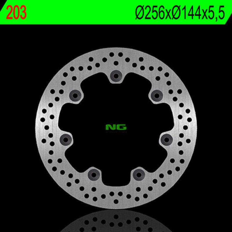Disque de frein NG BRAKES rond fixe - ref 203