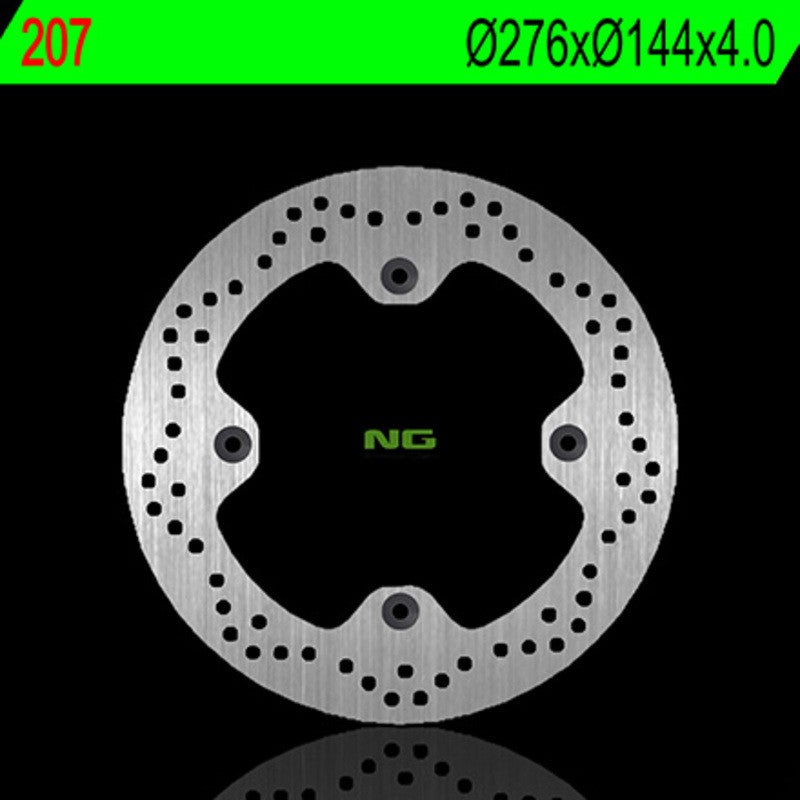 Disque de frein NG BRAKES rond fixe - ref 207