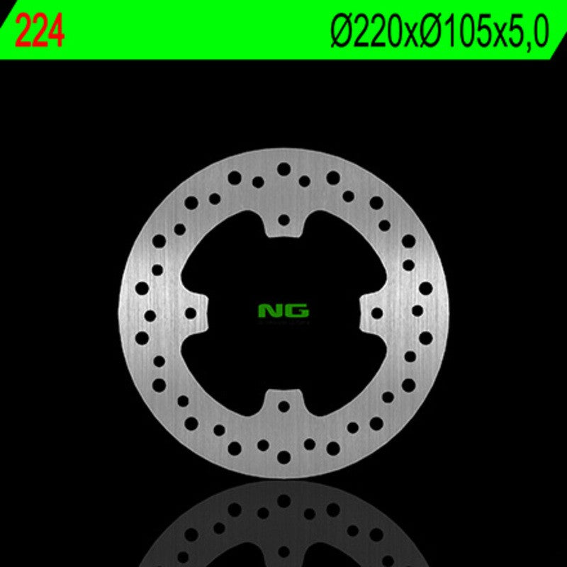Disque de frein NG BRAKES rond fixe - ref 224