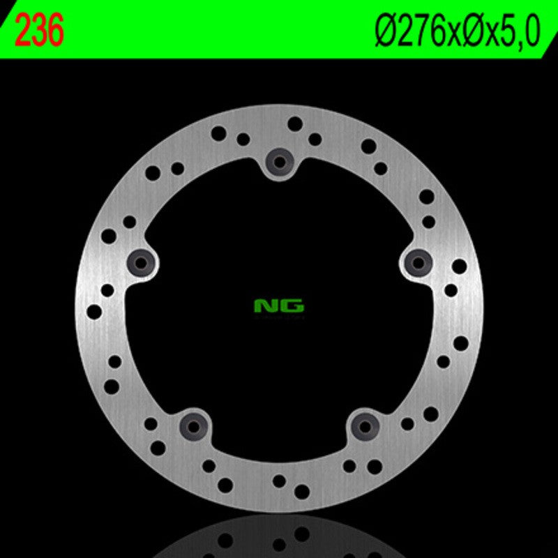 Disque de frein NG BRAKES rond fixe - ref 236
