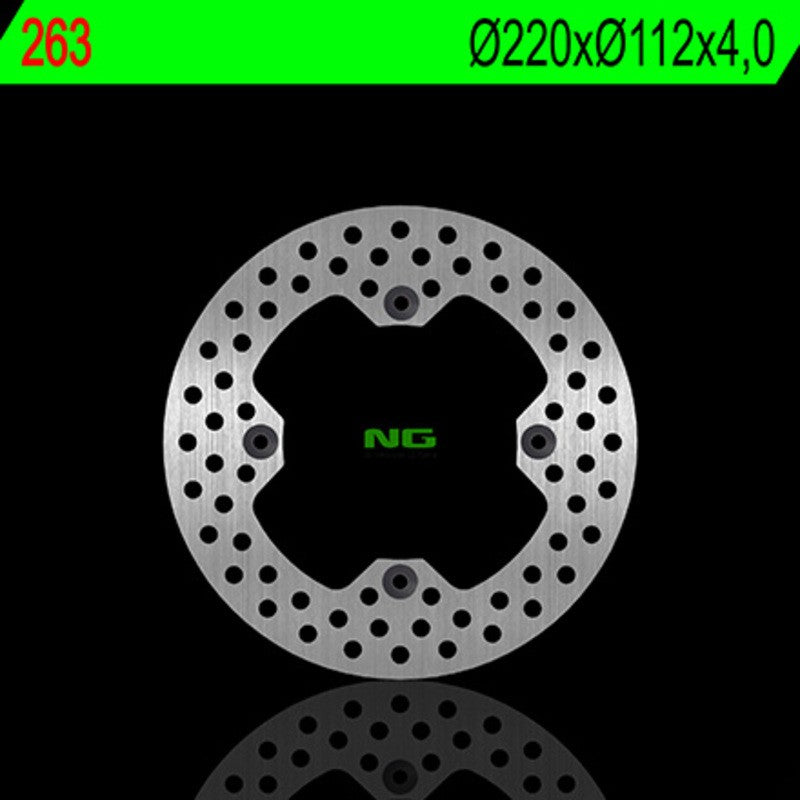 Disque de frein NG BRAKES rond fixe - ref 263