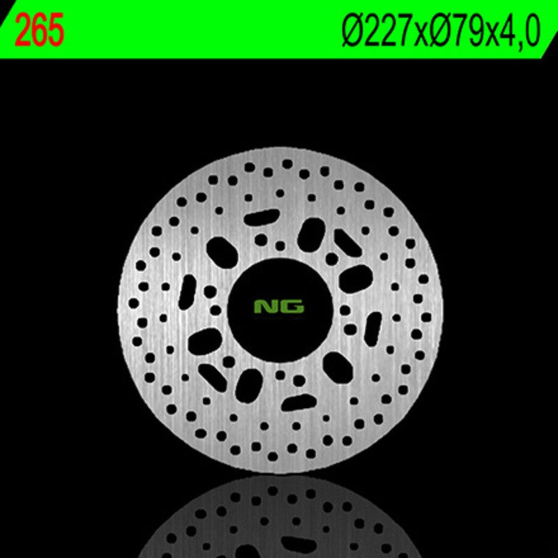 Disque de frein NG BRAKES rond fixe - ref 265