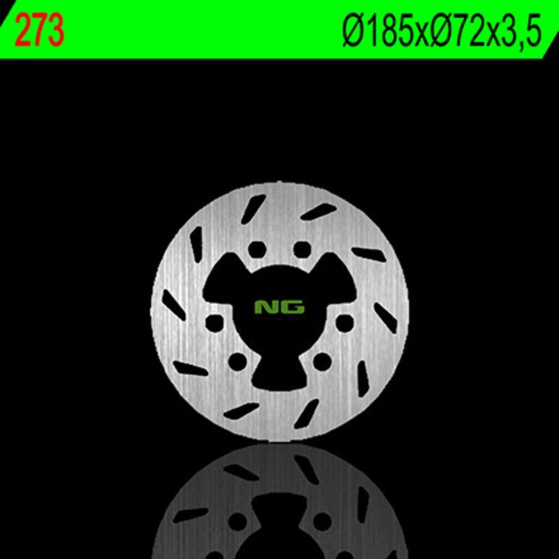 Disque de frein NG BRAKES rond fixe - ref 273