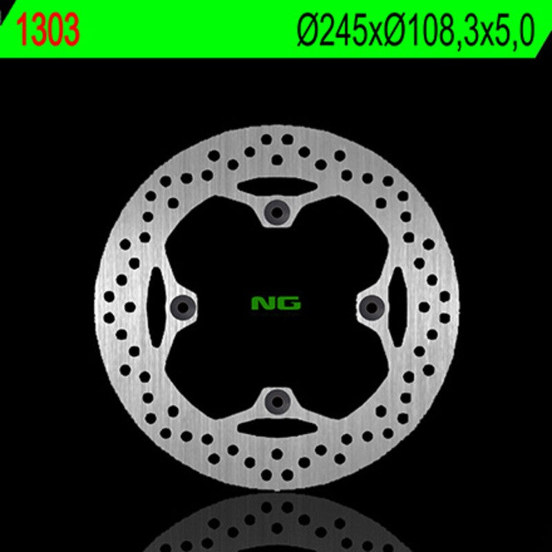 Disque de frein NG BRAKES rond fixe - ref 1303