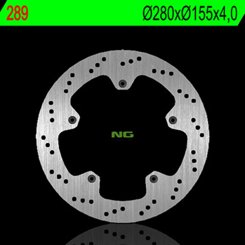 Disque de frein NG BRAKES rond fixe - ref 289