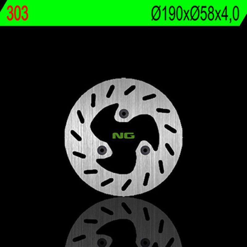 Disque de frein NG BRAKES rond fixe - ref 303