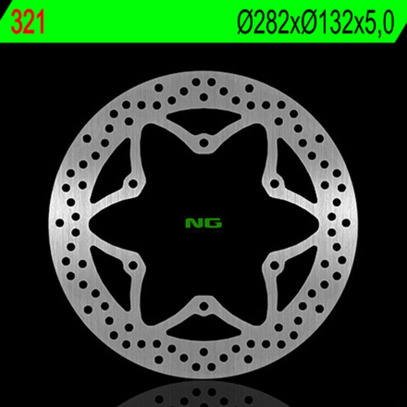Disque de frein NG BRAKES rond fixe - ref 321