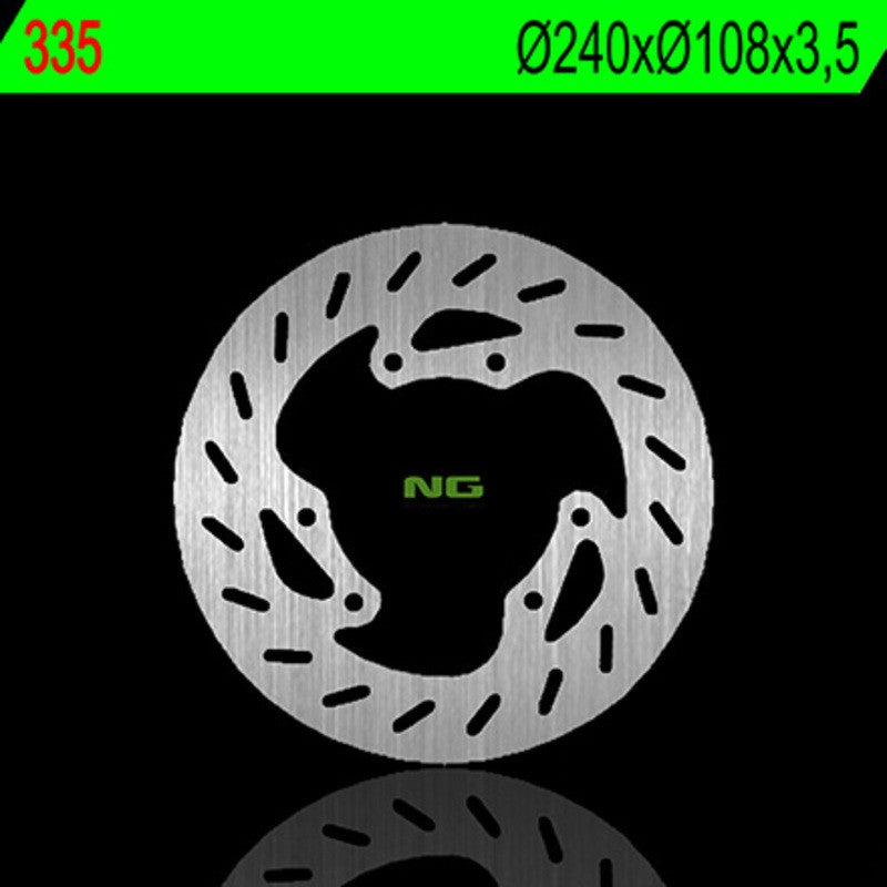 Disque de frein NG BRAKES rond fixe - ref 335