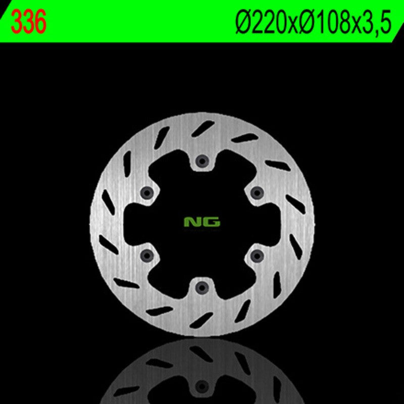 Disque de frein NG BRAKES rond fixe - ref 336