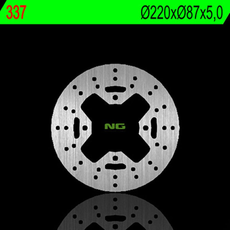 Disque de frein NG BRAKES rond fixe - ref 337