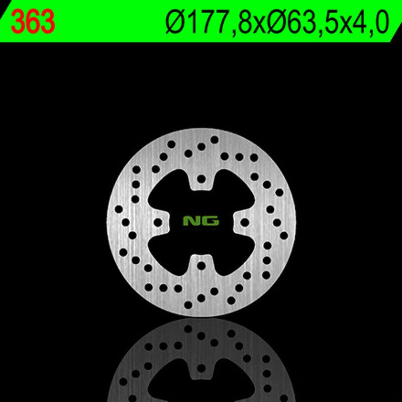 Disque de frein NG BRAKES rond fixe - ref 363