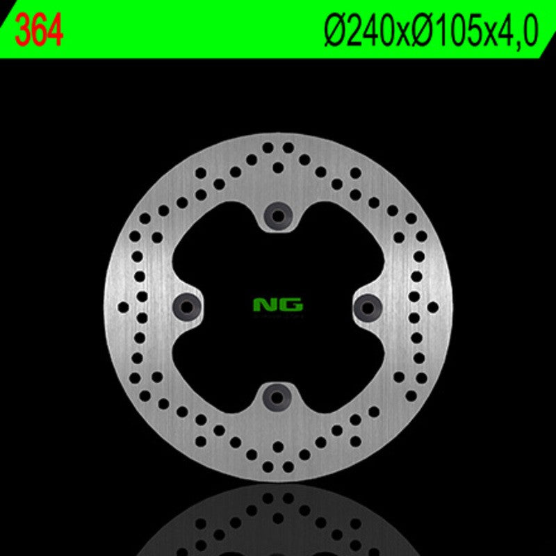 Disque de frein NG BRAKES rond fixe - ref 364