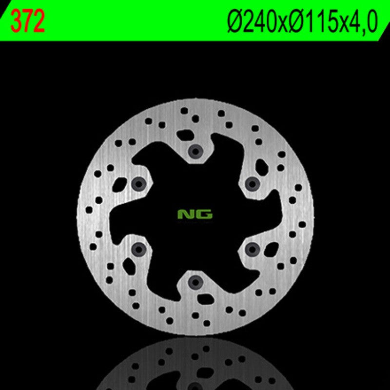 Disque de frein NG BRAKES rond fixe - ref 372