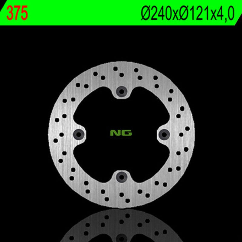 Disque de frein NG BRAKES rond fixe - ref 375