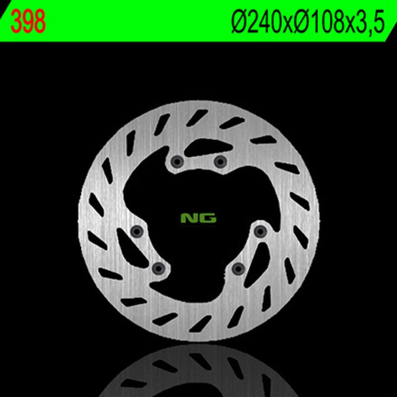 Disque de frein NG BRAKES rond fixe - ref 398
