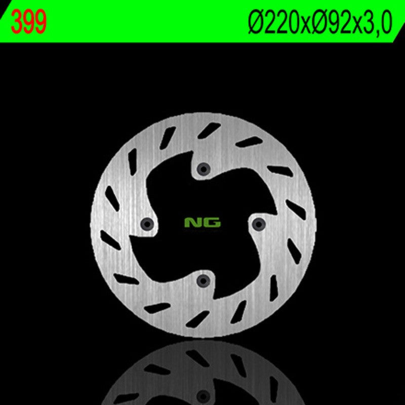 Disque de frein NG BRAKES rond fixe - ref 399