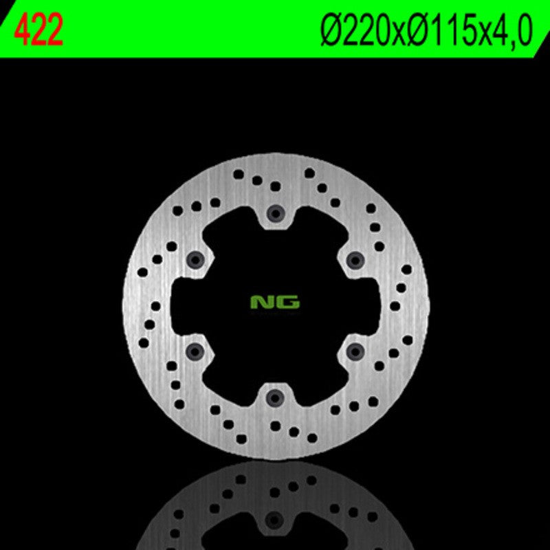 Disque de frein NG BRAKES rond fixe - ref 422