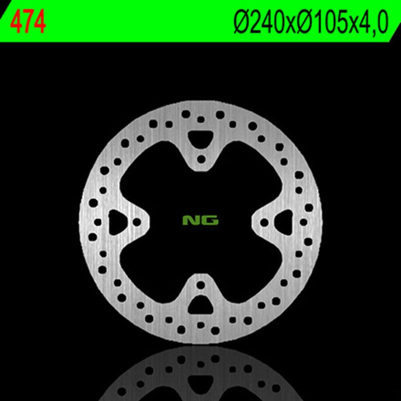Disque de frein NG BRAKES rond fixe - ref 474