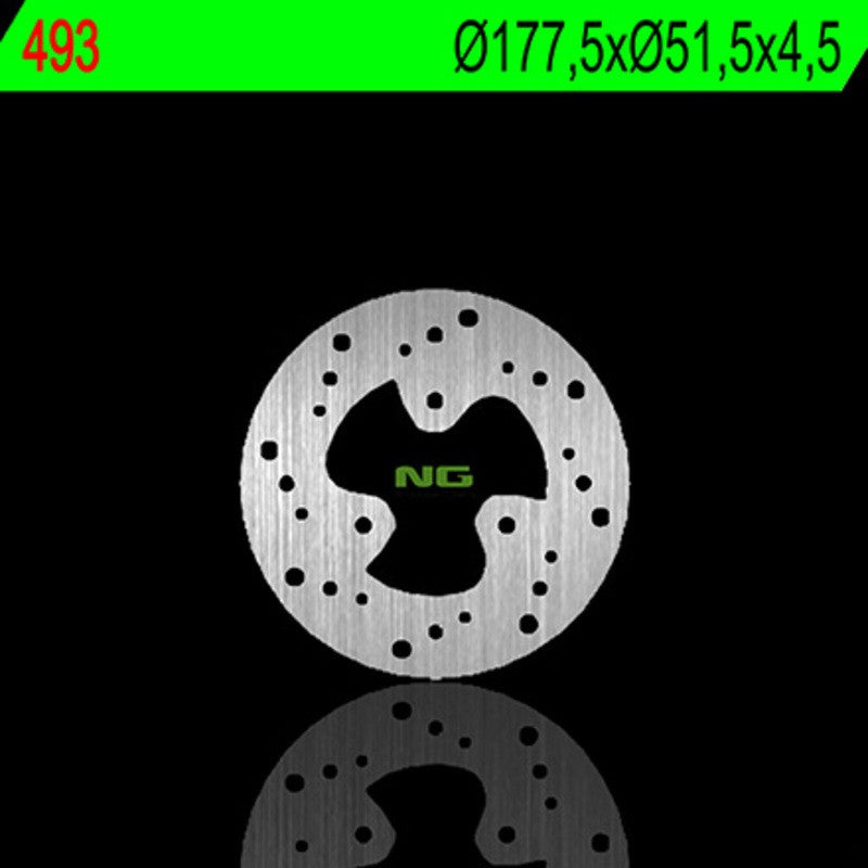 Disque de frein NG BRAKES rond fixe - ref 493