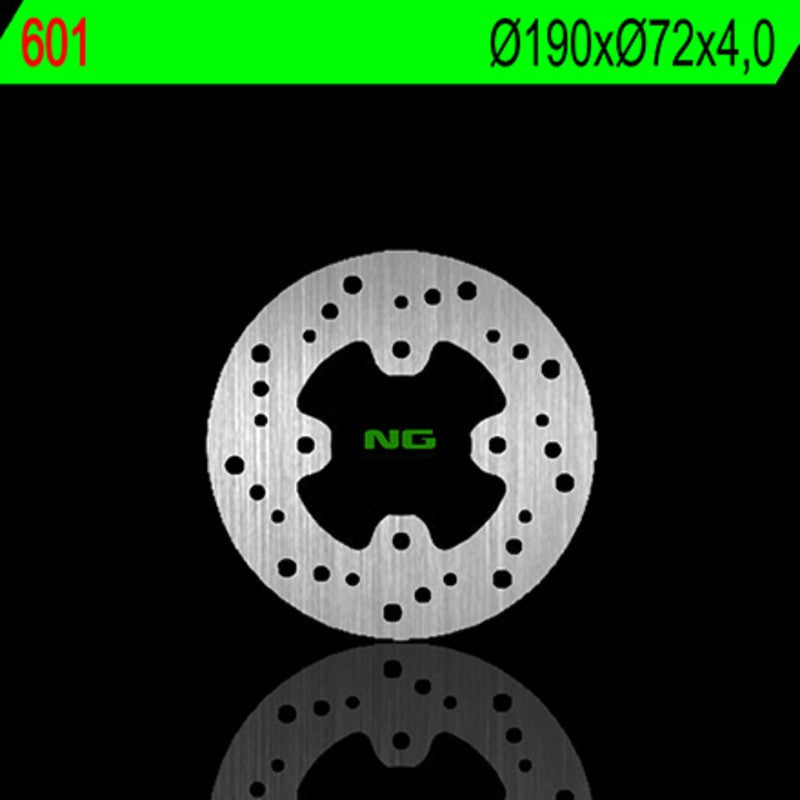 Disque de frein NG BRAKES rond fixe - ref 601
