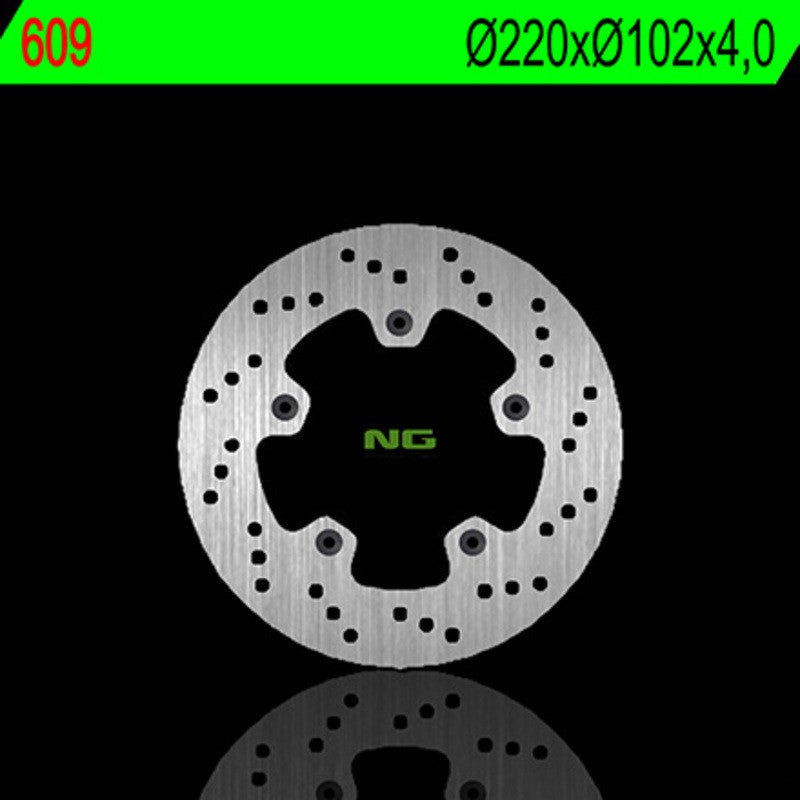 Disque de frein NG BRAKES rond fixe - ref 609