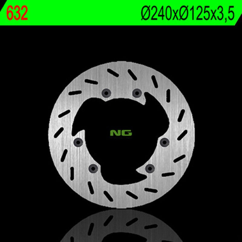 Disque de frein NG BRAKES rond fixe - ref 632
