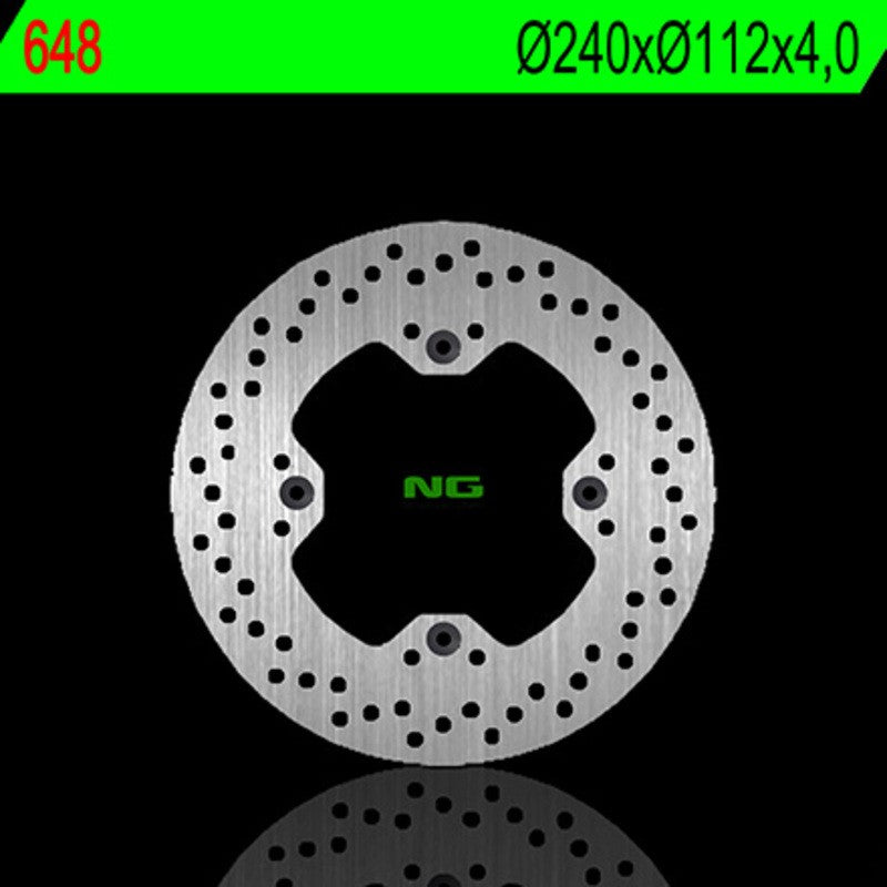 Disque de frein NG BRAKES rond fixe - ref 648